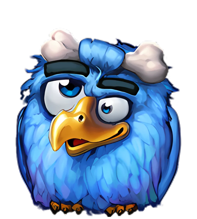 Blauer Vogel