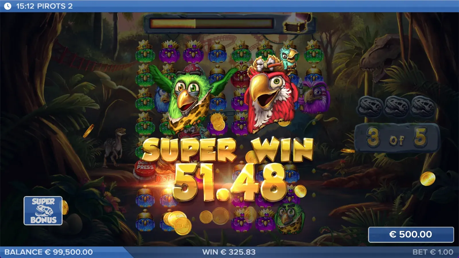 Pirots 2 Super Win