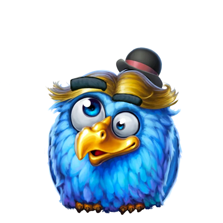 Blauer Vogel