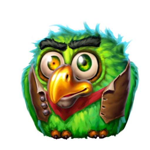 Grüner Vogel