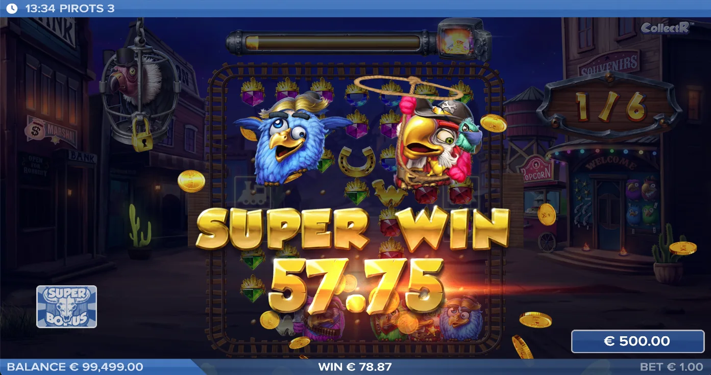 Pirots 3 Super Win