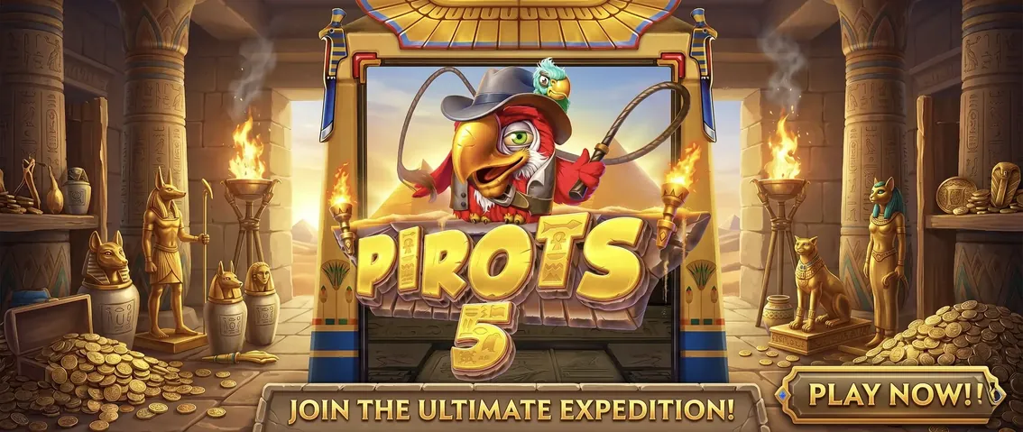 Pirots 5 Werbebanner Altes Ägypten